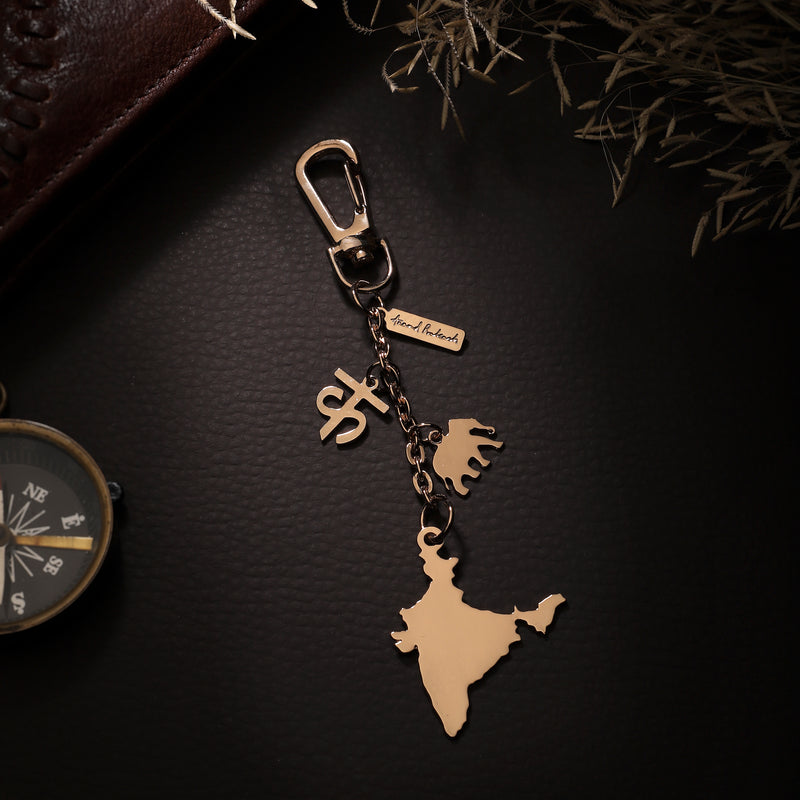 Bag Charm India Map