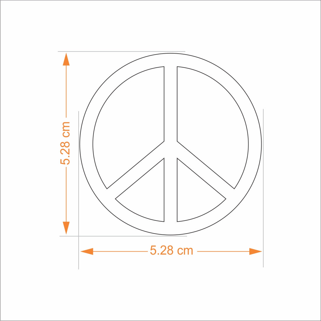 Bookmark Peace Sign