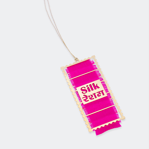 Bookmark Silk Pink