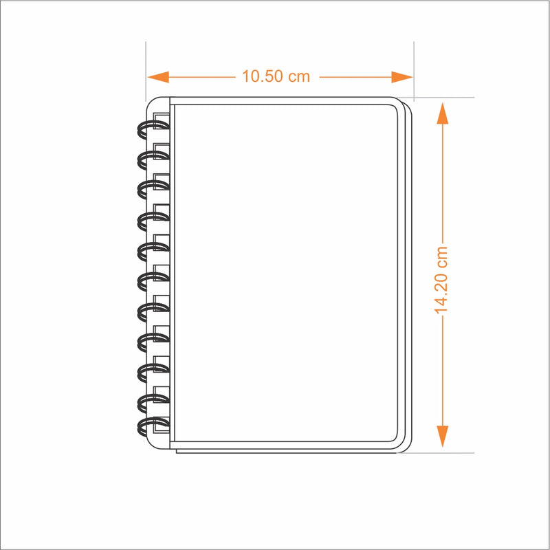 Notebook With Metallic Cover Ch