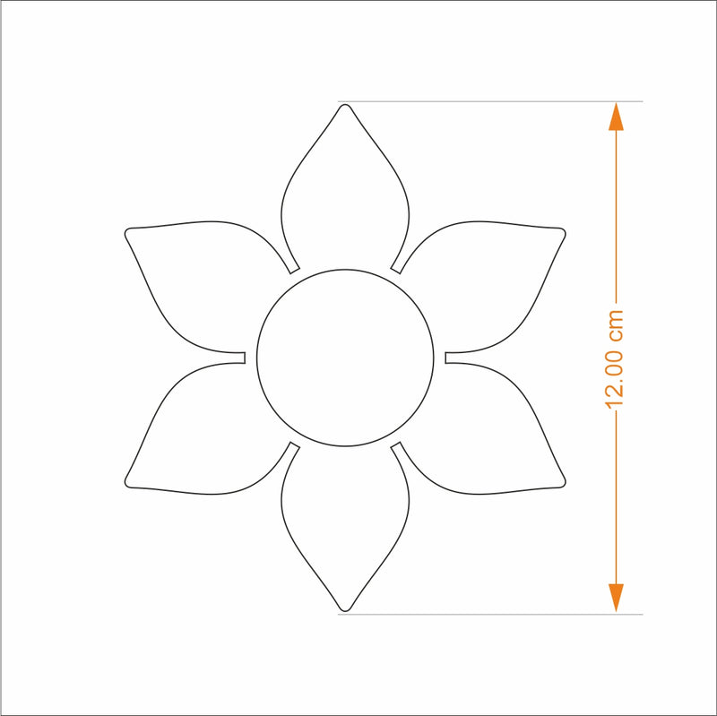 Lotus Tea Light Holder - Single Layer Set of 2