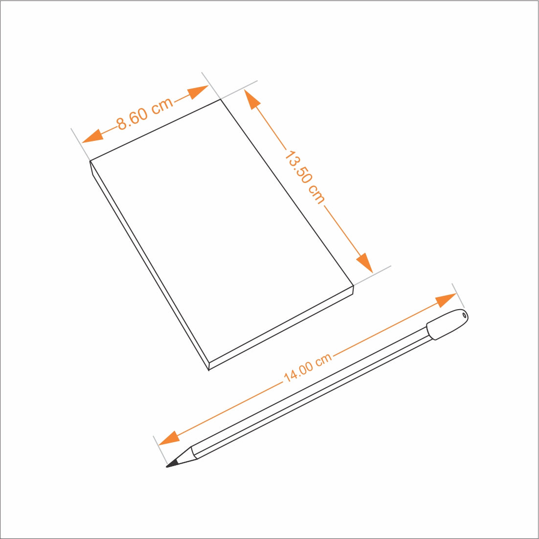 Vintage Notepad & Pencil Set | Anand Prakash