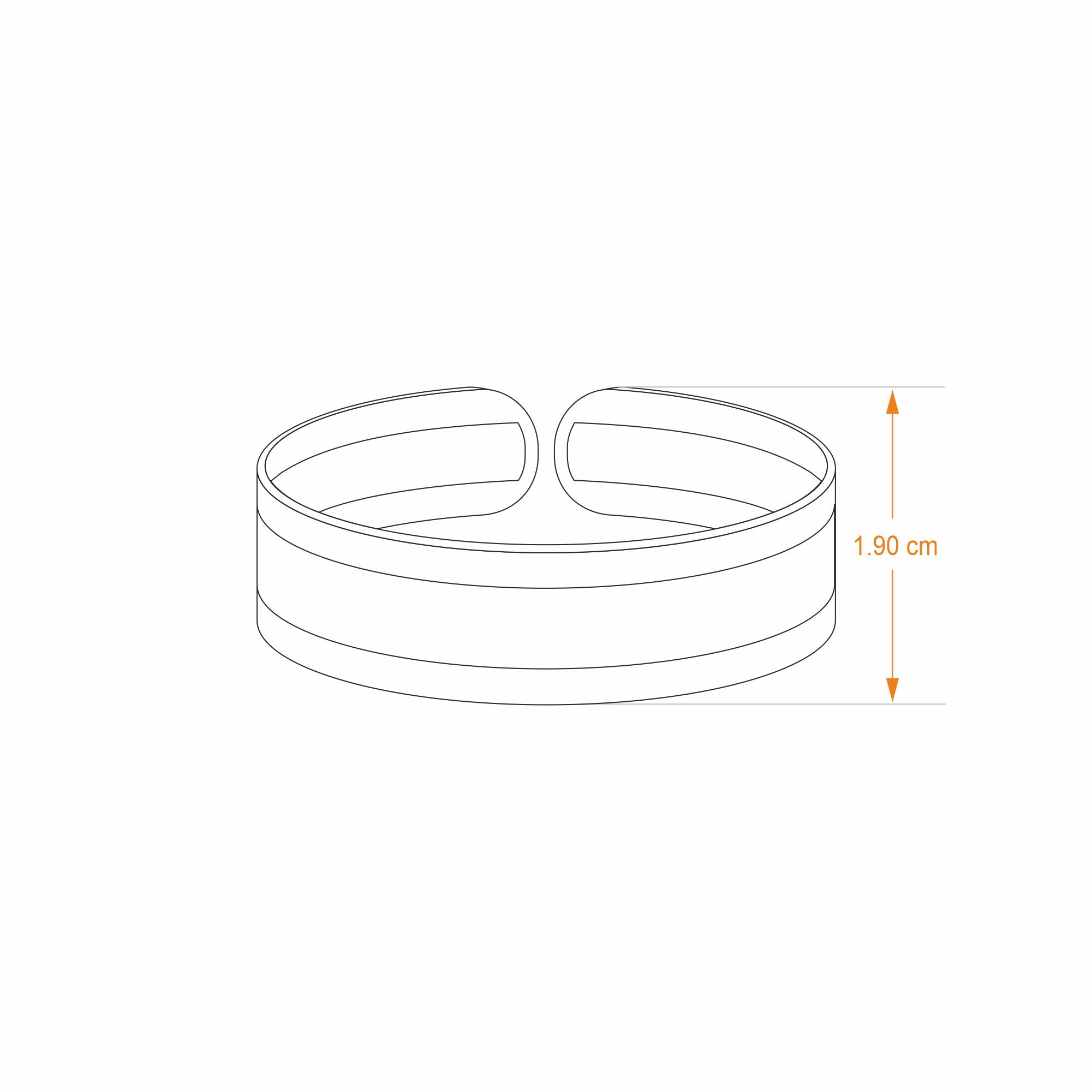 Cuff Gayatri Mantra - Goldplated