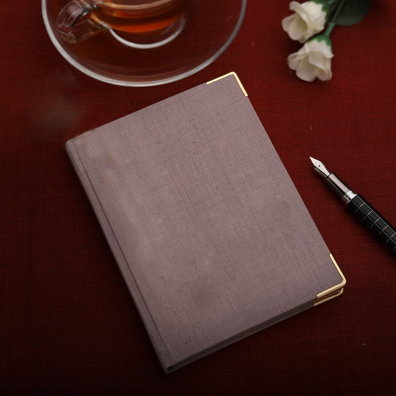 Journal Handloom Cotton - Grey