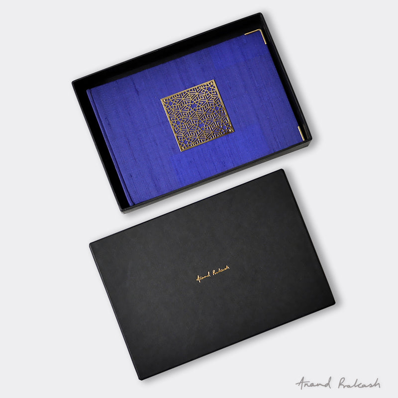 Photo Album Silk - Blue Jaali