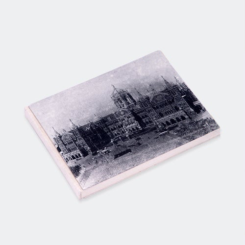 Journal Vintage - Handprinted by Silkscreen