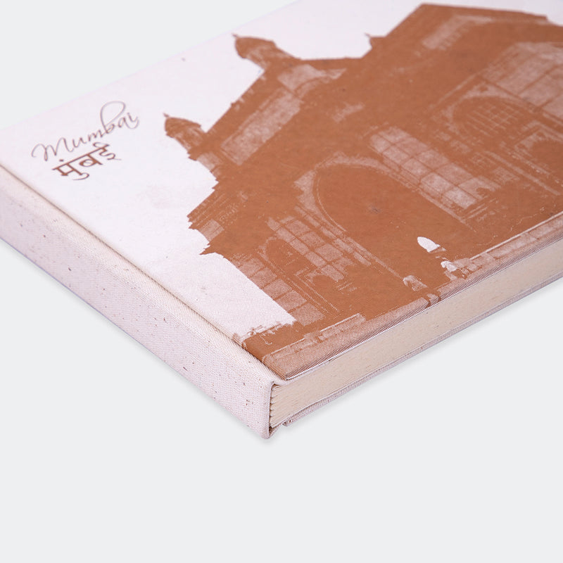 Journal Vintage - Handprinted by Silkscreen