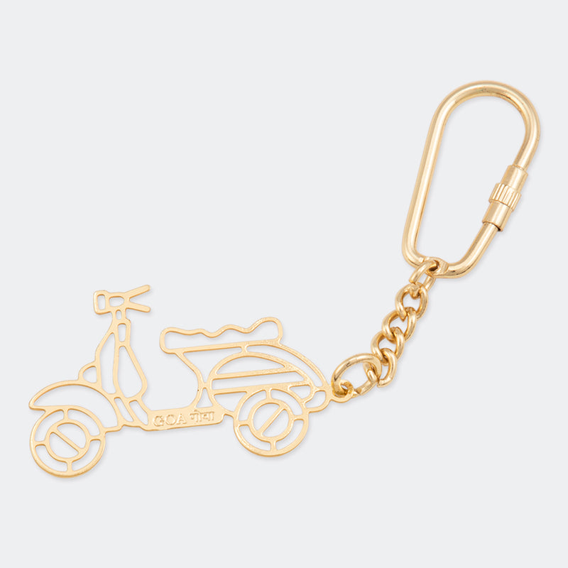 Keychain Scooter - Goldplated
