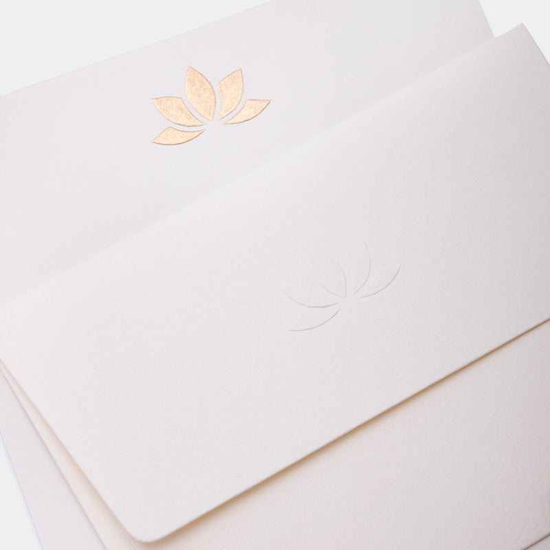 Notecards, Letter Writing, Gift Tags - Lotus