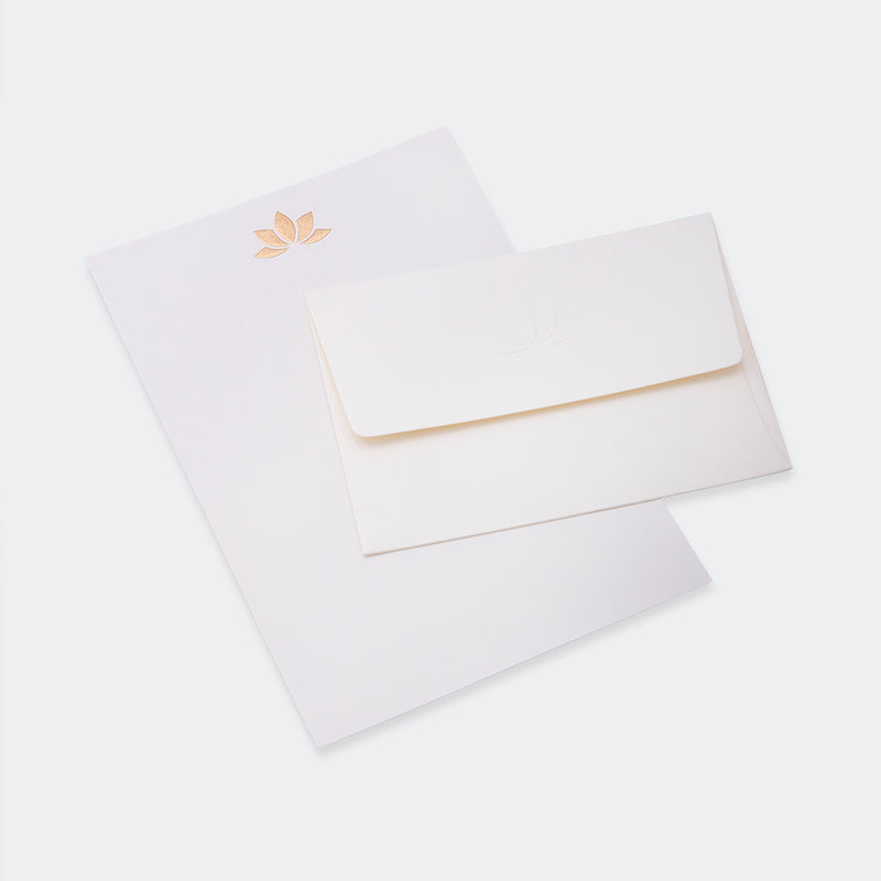 Notecards, Letter Writing, Gift Tags - Lotus
